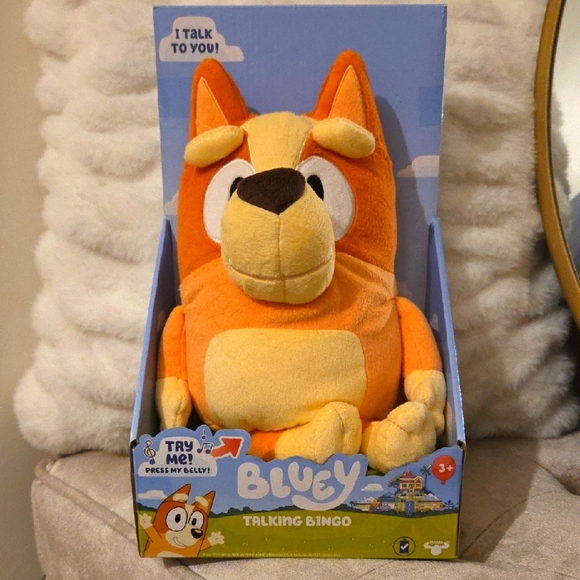 Bluey Talking Bingo Plush Toy - Picture 1 of 10